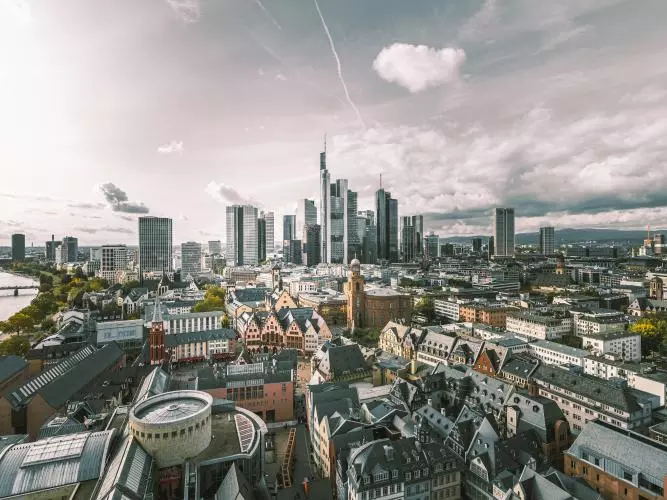 Skyline of Frankfurt