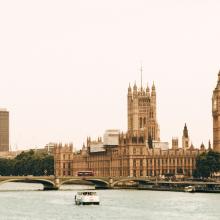 lanscape photograph of the Houses of Parliament and Big Ben